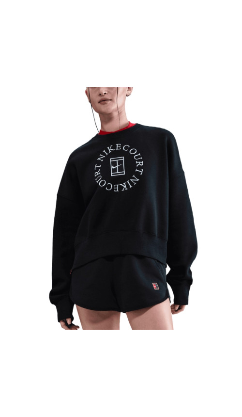 Теннисная толстовка NIKE W PHNX OOS CREW HRTGE II HJ8988-010